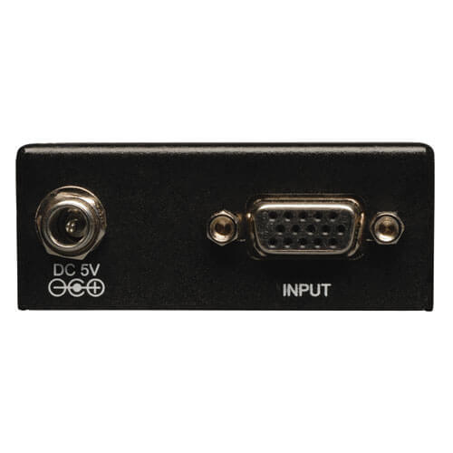 Tripp-Lite B132-002-2 | 2-Port VGA over Cat5/6 Splitter/Extender, Box-Style Transmitter for Video, Up to 1000 ft. (305 m), TAA