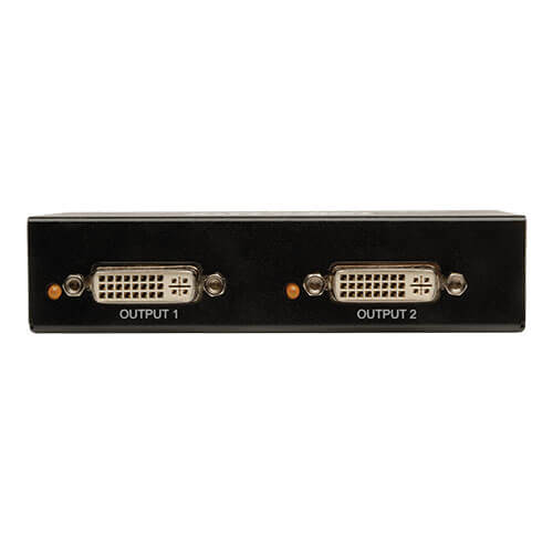 Tripp-Lite B156-002-DVI | 2-Port DisplayPort to DVI Multi-Monitor Splitter, MST Hub, 3840 x 1200 @ 60Hz, DP1.2, TAA
