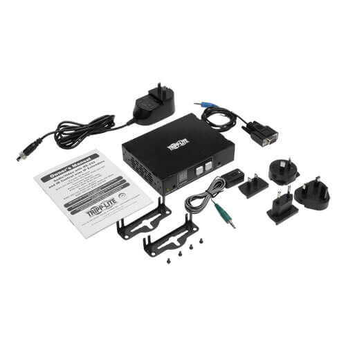 Tripp-Lite B160-001-CSI | Component Video (RCA) over IP Extender Transmitter over Cat5/Cat6, RS-232 and IR Control, 1080i, 328 ft. (100 m), TAA