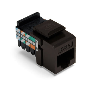 Leviton 41106-RY6 | Voice Grade QuickPort Connector, 6P6C, Yellow