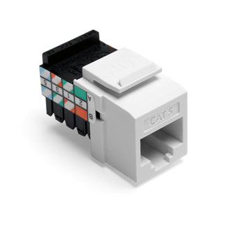 Leviton 41108-RV8 | Voice Grade QuickPort Connector, 8P8C, Green