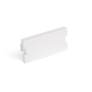 Leviton Manufacturing Co 41291-1BW | Blank MOS Module, 1 Unit High, White