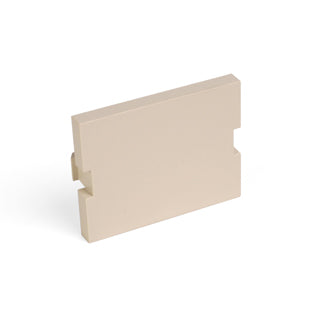 Leviton 41294-2BT | Blank MOS Module, 1.5 Units High, Light Almond