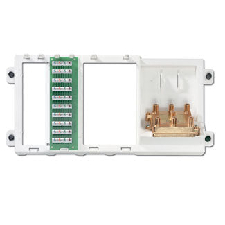 Leviton 47606-BTV | Basic Telephone and Video Panel