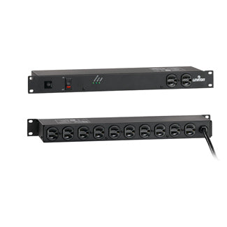 Leviton 5500-15N | 120 Volt 15 Amp Surge Protected, 19 Inch Rack Mount