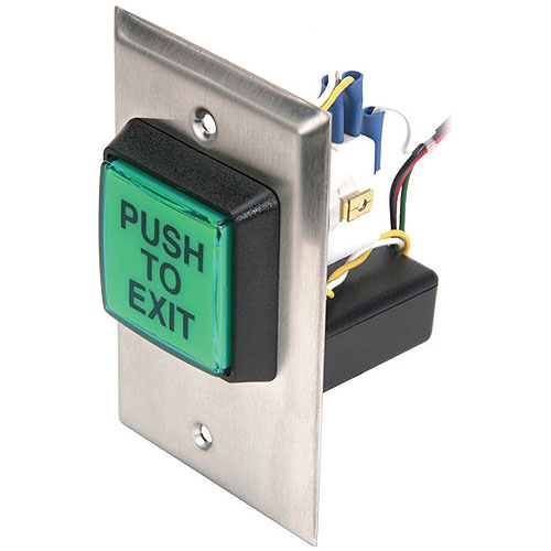 Camden Door Controls CM-30EE | Illuminated Egress Switch w/ Electronic Timer