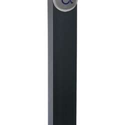 Camden Door Controls CM-42-DSU-BRZ | Mounting Post, 42" Tall, Prep for CM-7536 Switch, 6" X 6" Dark Bronze