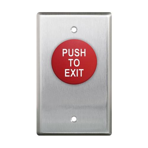 Camden Door Controls CM-420RPTE - ELEC PUSHB SWCH - MUSHROOM EXIT SWITCH