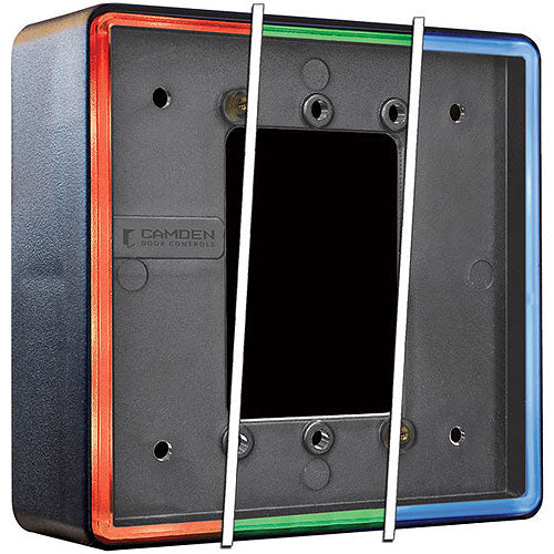 Camden Door Controls CM-54I - ENCLOSURE - SURFACE, 4 1/2" SQUARE, RED/GR