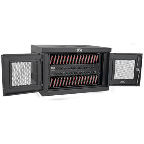 Tripp-Lite CSD32USB | Locking Cell Phone Charging Station for 32 Devices – USB, with Sync for Smartphones