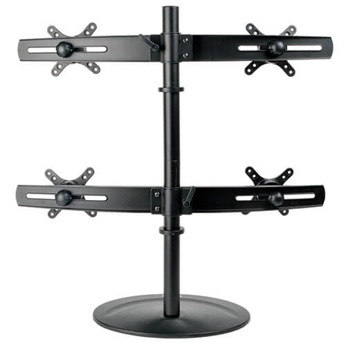 Tripp-Lite DDR1026MQ | Quad Monitor Mount Stand for 10" to 26" Flat-Screen Displays