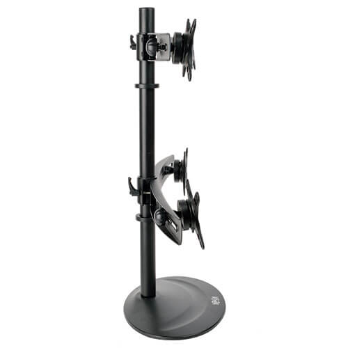 Tripp-Lite DDR1026MQ | Quad Monitor Mount Stand for 10" to 26" Flat-Screen Displays