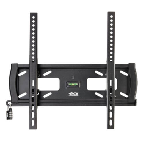 Tripp-Lite DWTSC3255MUL | Heavy-Duty Tilt Security Wall Mount for 32" to 55" TVs and Monitors, Flat or Curved Screens, UL Certified