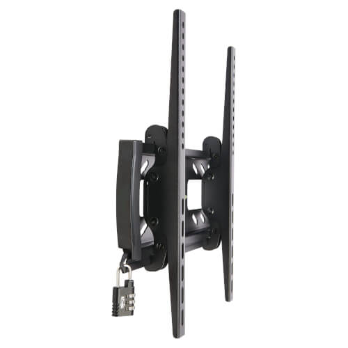 Tripp-Lite DWTSC3255MUL | Heavy-Duty Tilt Security Wall Mount for 32" to 55" TVs and Monitors, Flat or Curved Screens, UL Certified