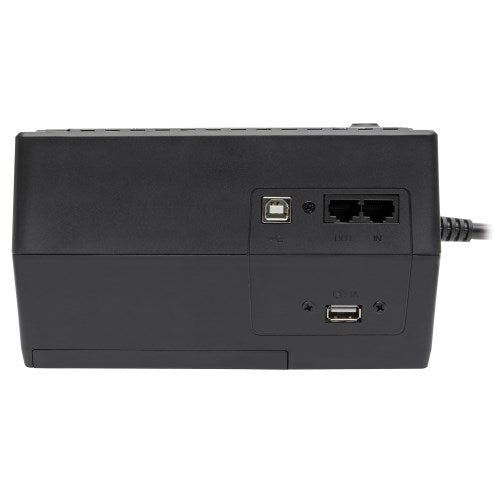 Tripp-Lite ECO550UPS | 550VA 300W Standby UPS - 10 NEMA 5-15R Outlets, 120V, 50/60 Hz, 5-15P Plug, ENERGY STAR, Desktop/Wall