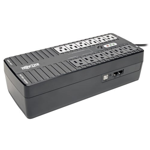 Tripp-Lite ECO750UPS | 750VA 450W Standby UPS - 12 NEMA 5-15R Outlets, 120V, 50/60 Hz, 5-15P Plug, ENERGY STAR, Desktop/Wall