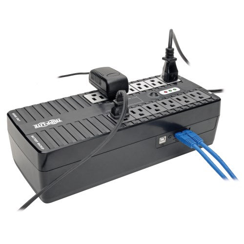 Tripp-Lite ECO750UPS | 750VA 450W Standby UPS - 12 NEMA 5-15R Outlets, 120V, 50/60 Hz, 5-15P Plug, ENERGY STAR, Desktop/Wall