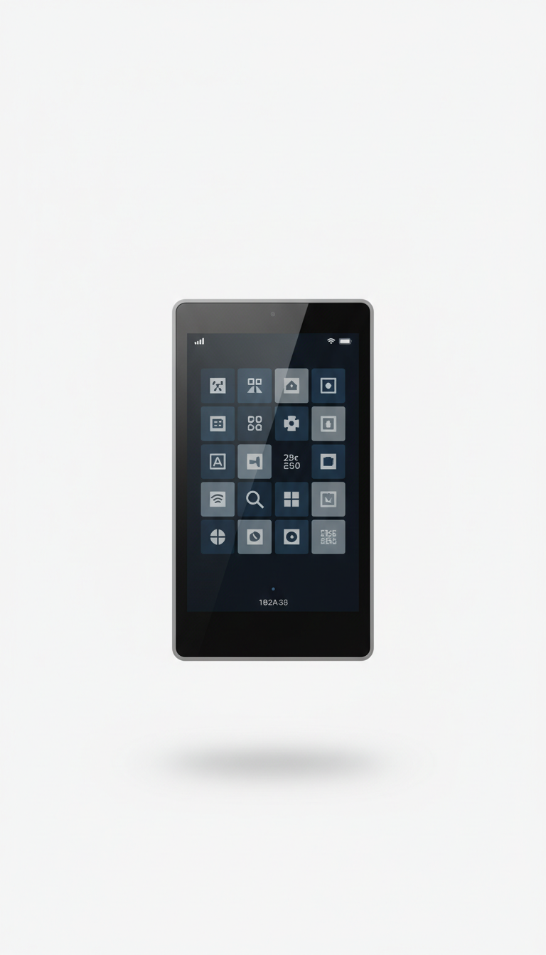 Smart Control Panel With Touch Interface