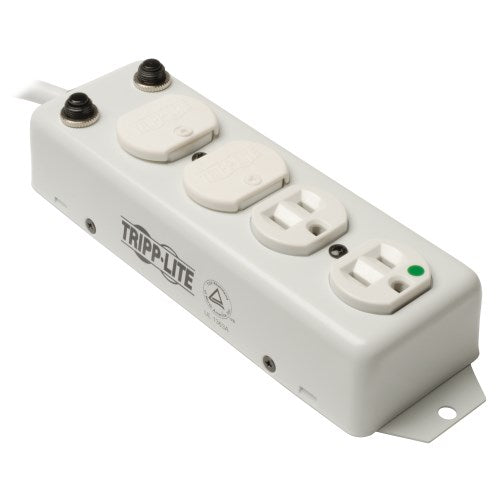 Tripp-Lite HGOUTLETCVR | Safe-IT Hospital-Grade Outlet Covers for Wall Receptacles, Power Strips and Surge Protectors, Set of 4