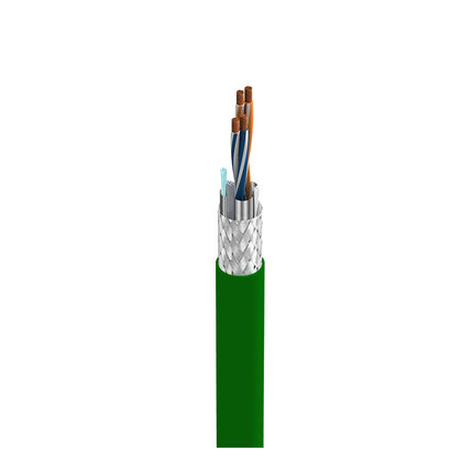 Belden 7201A X4P1000 | MachFlex, 2 Pr #24 Str BC, PO Ins, OS+TC Brd, PVC Jkt, CM