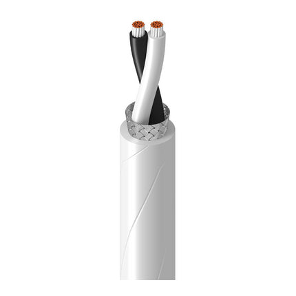 Belden 83319E 0091000 | Electronic, 2 C #22 Str SPC, TFE Ins, OA SPC Brd, TFE Tape Jkt, MIL-W-16878/4 (Type E)