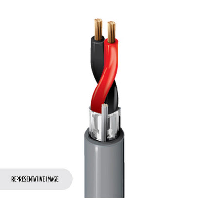 Belden 5300FE | Security & Sound, 2 Conductor 18 AWG, BC, Shielded, CMR