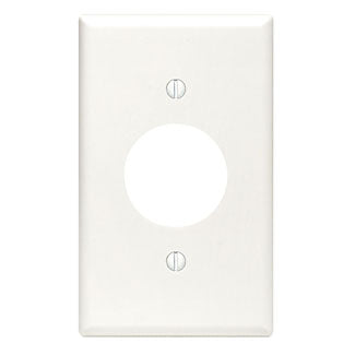 Leviton 87014 | 1-Gang No Device Blank Wallplate, Standard Size, Thermoset, Box Mount - Gray