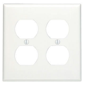 Leviton 88014 | 1-Gang No Device Blank Wallplate, Standard Size, Thermoset, Box Mount - White