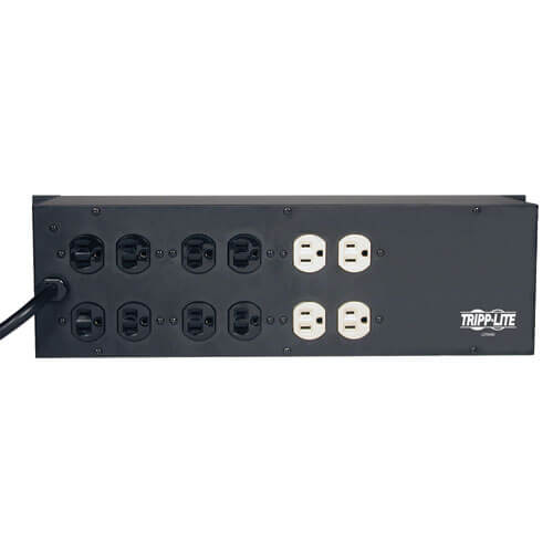 Tripp-Lite LCR2400 | 2400W 120V 3U Rack-Mount Power Conditioner with Automatic Voltage Regulation (AVR), AC Surge Protection, 14 Outlets