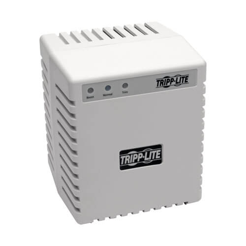 Tripp-Lite LR604 | 600W 230V Power Conditioner with Automatic Voltage Regulation (AVR), AC Surge Protection, 3 Outlets, UNIPLUGINT Adapter