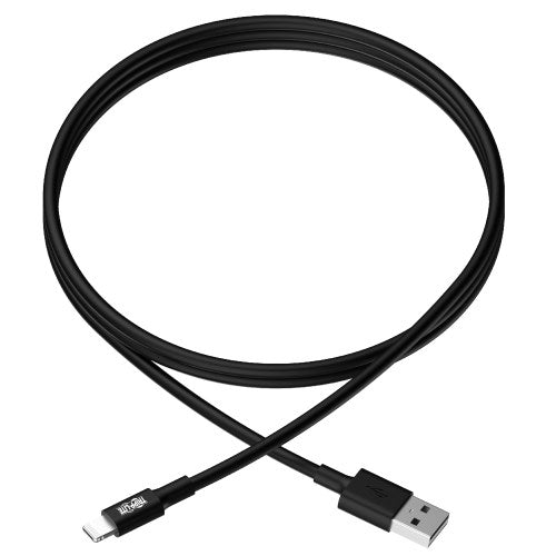 Tripp-Lite M100-10N-BK-10 | USB-A to Lightning Sync/Charge Cable, MFi Certified - Black, M/M, USB 2.0, 10 Pack - 10 in. (0.3m)