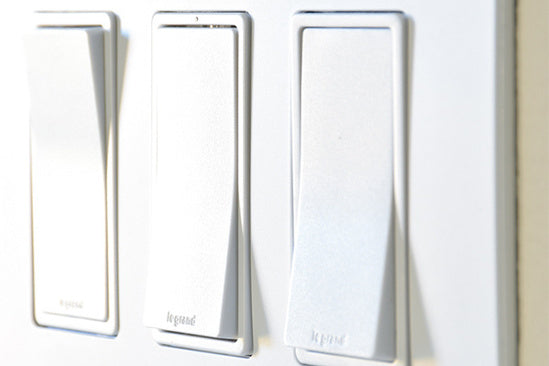Legrand RWP263W | Radiant Collection | Radiant Three-Gang Screwless Wall Plate, White