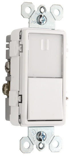 Legrand NTL873WCC6 | Radiant Collection | Radiant Single-Pole/3-Way Switch with Night Light, White