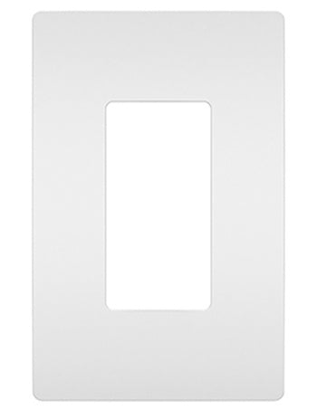 Legrand RWP26W | Radiant Collection | Radiant One-Gang Screwless Wall Plate, White