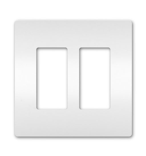 Legrand RWP262W | Radiant Collection | Radiant Two-Gang Screwless Wall Plate, White