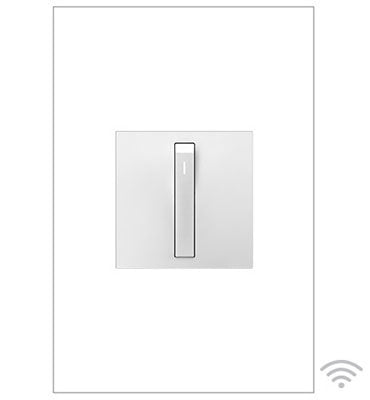 Legrand ASWRRRW1 | Adorne Collection | Adorne Whisper Wi-Fi Ready Remote Switch, White