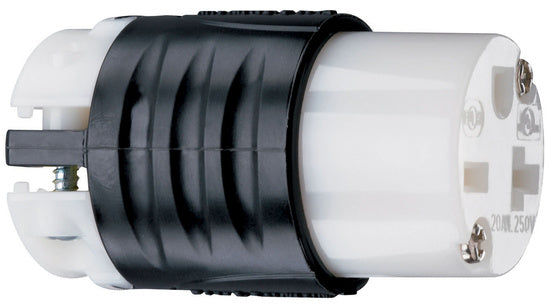 Legrand PS5469-X | Pass and Seymour | STR BLD CONN 3W 15A 250V B&W PS5469X, Black