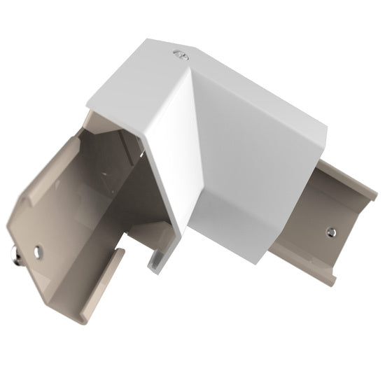 Legrand APCCW4 | Adorne Collection | Adorne Modular Track Corner Connector, White