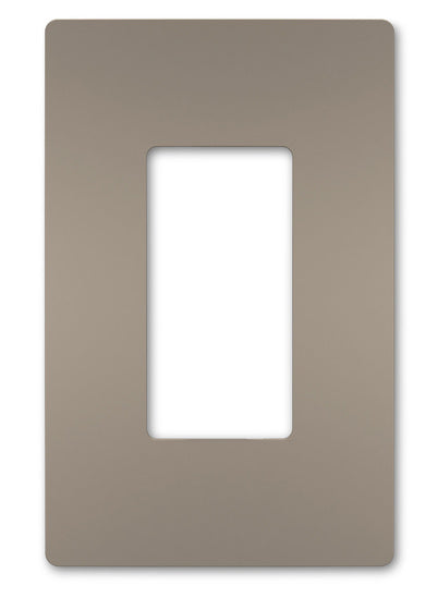 Legrand RWP26NI | Radiant Collection | Radiant One-Gang Screwless Wall Plate, Nickel