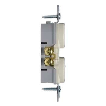 Legrand 3232-TRLA | Pass and Seymour | 15A/125V TradeMaster Tamper-Resistant Duplex Receptacle, Light Almond