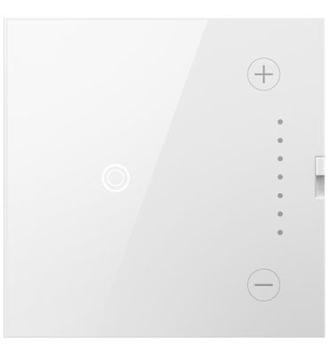 Legrand ADTH600RMHW1 | Adorne Collection | Adorne Incandescent / Halogen Touch Wi-Fi Ready Master Dimmer, White