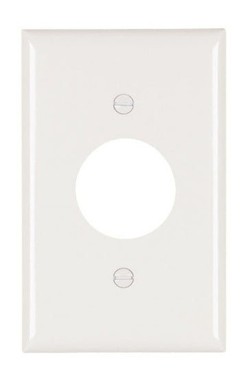 Legrand TP7W | Pass and Seymour | Single Receptacle Openings, One Gang, White