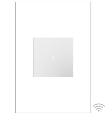 Legrand ASTPRRW1 | Adorne Collection | Adorne sofTap Wi-Fi Ready Remote Switch, White