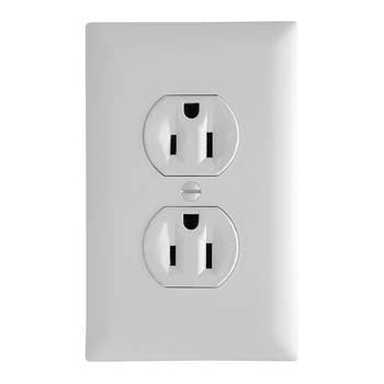 Legrand 3232W | Pass and Seymour | 15A/125V TradeMaster Duplex Receptacle, White