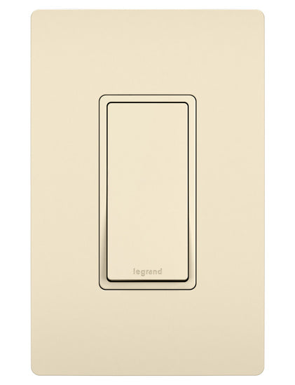 Legrand TM873-LA | Radiant Collection | Radiant 15A 3-Way Switch, Light Almond