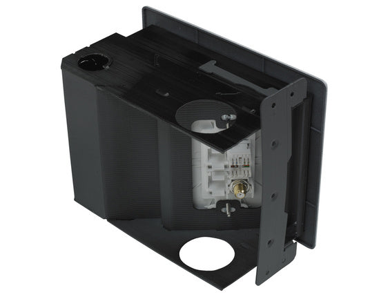 Legrand TV2MW | Pass and Seymour | Two-Gang Commercial Metal Recessed TV Box, White