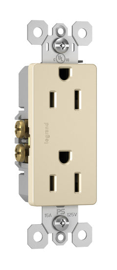 Legrand 885-LA | Radiant Collection | Radiant Outlet, Light Almond