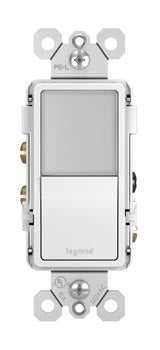Legrand NTL873WCC6 | Radiant Collection | Radiant Single-Pole/3-Way Switch with Night Light, White