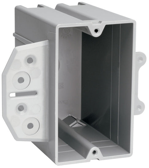 Legrand P122B | Pass and Seymour | Steel Stud Bracket Box, Gray