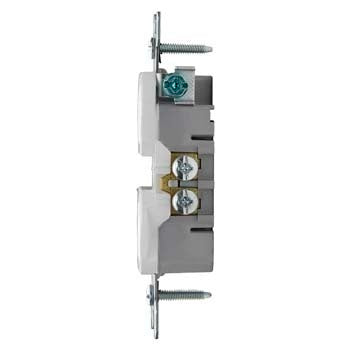 Legrand 3232W | Pass and Seymour | 15A/125V TradeMaster Duplex Receptacle, White